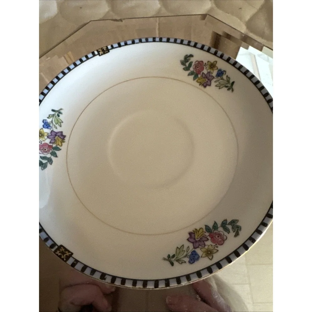 Noritake Sheridan Pattern # 69533 2 Saucers Only 5‎ 1/2